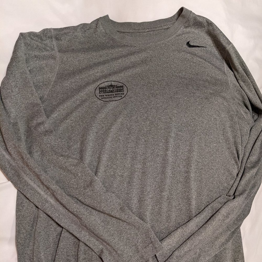RARE Dri-Fit Nike Longsleeve Shirt from White House Athletic Center Men's Medium